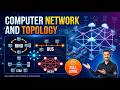 Computer network Definition Its Type and Multiple Topology techniques like bus, Computer Networking