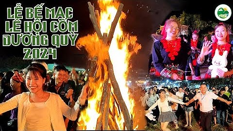 TOÀN CẢNH BẾ MẠC LỄ HỘI CỐM DƯƠNG QUỲ 2024 | NAM THANH NỮ TÚ NƯỜM NƯỢP ĐI TRẨY HỘI | TQTB