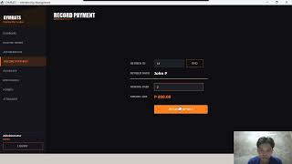 OOP Final Project - Video Demonstration Submission | Gym Membership Management System