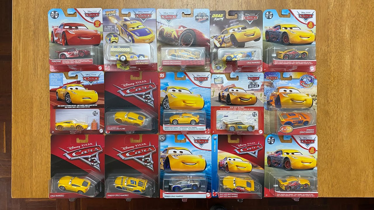 Cruz Ramirez Disney Pixar Cars Collection - YouTube