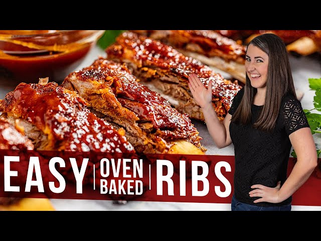 Easy Oven Baked Ribs (Spareribs, Baby Back, or St. Louis-style) class=