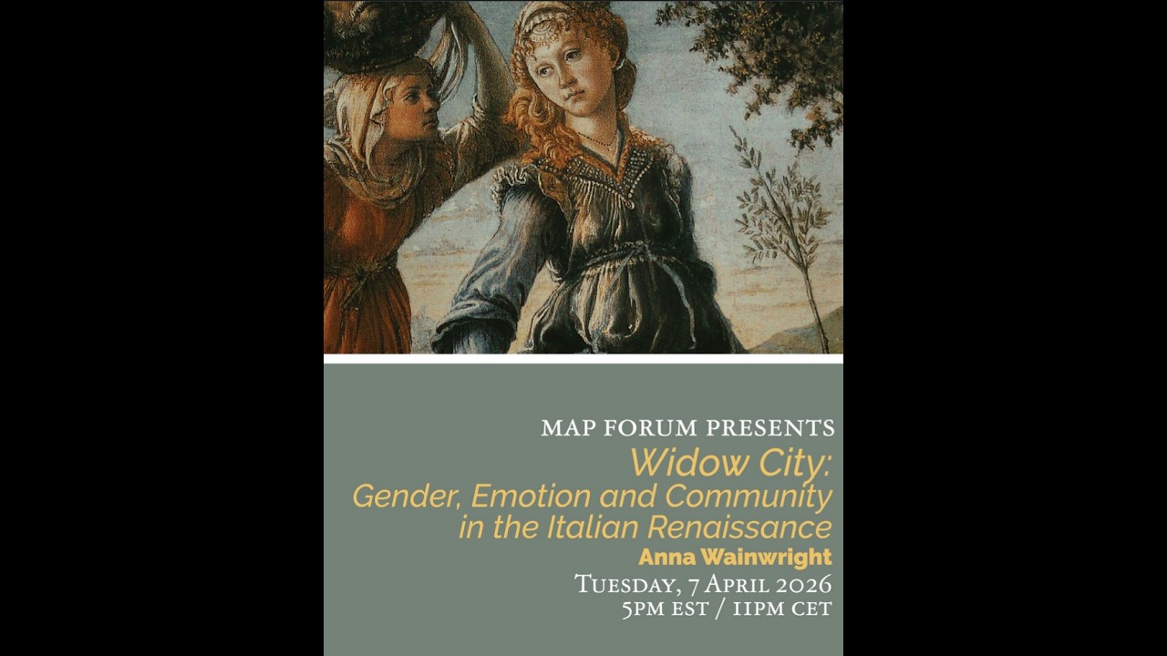 ANNA WAINWRIGHT - Widow City: Gender, Emotion and Community in the Italian Renaissance
