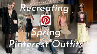 Recreating Pinterest Outfits ✿ Spring Edition ✿