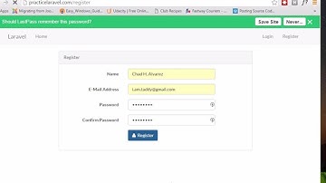 Part 2: How to quickly make a Laravel 5.2 app with Registration, Auth and Password Reset