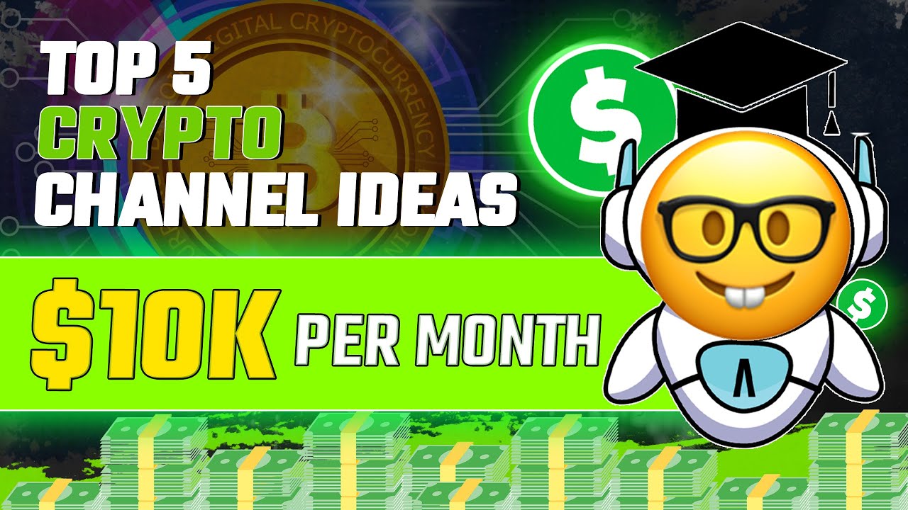 Top 5 Youtube Automation CRYPTO CASH COW Channel Ideas (HIGH RPM $$) | Cash Cow Channel