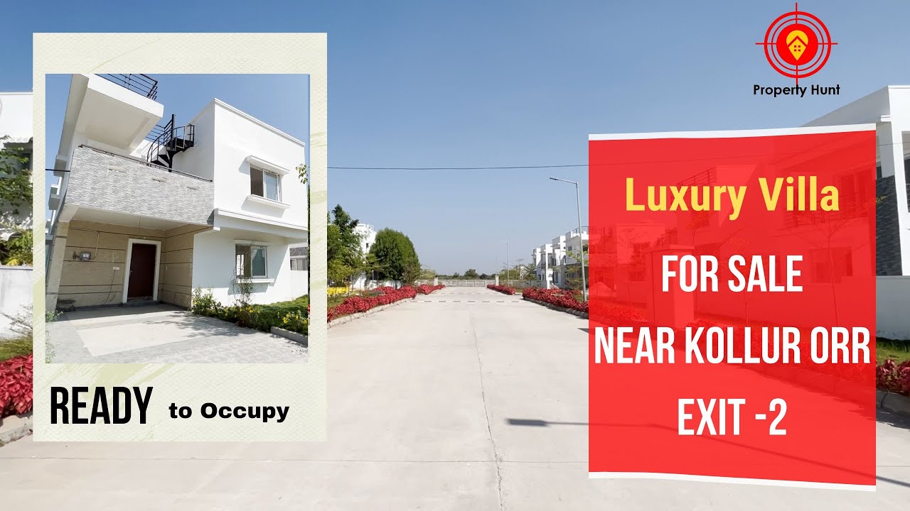 [ 400 Sq.Yds ] Villa for Sale in Kollur House for Sale in Hyderabad