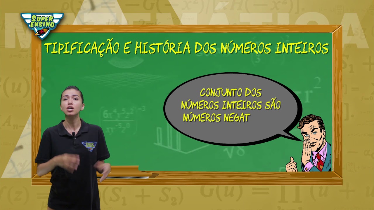 7º ano - Tipificação e História dos números inteiros. - YouTube