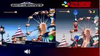 Pinocchio | Mega Drive/Genesis & SNES - Comparison/ Dual Longplay