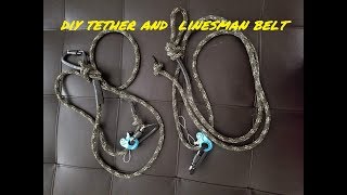 DIY Linesman Belt + Tether