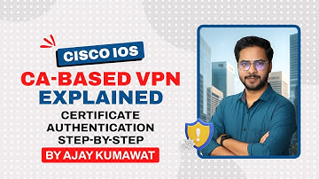 IOS CA-Based VPN Explained | Certificate Authentication Step-by-Step #networking #ios #vpn