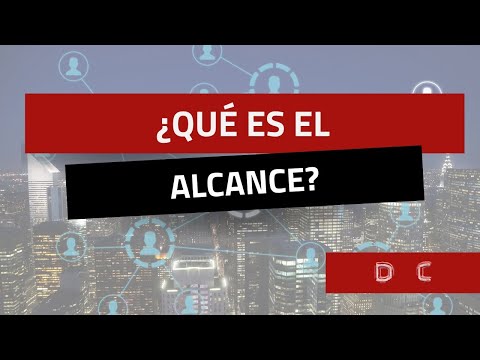 ¿Qué es el Alcance?