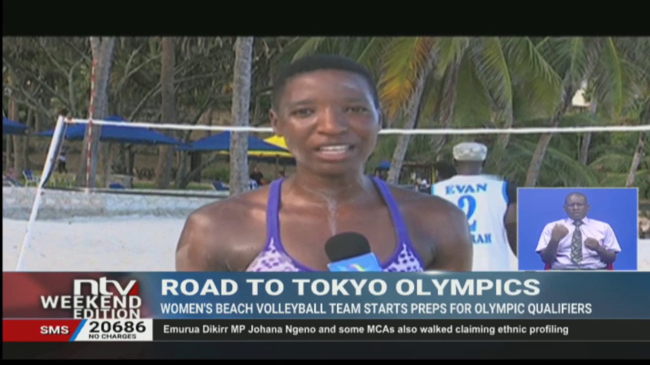 Kenya's women’s beach volleyball team prepare for Olympic qualifiers in Nigeria