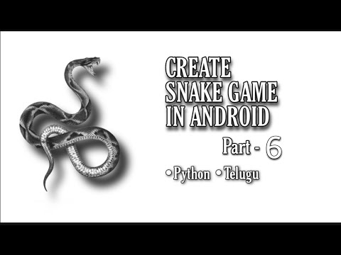 Create Snake Game part6 | python | turtle | telugu