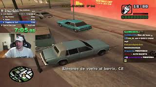 Bananirou hace speedrun de GTA SA y pierde por no colarla