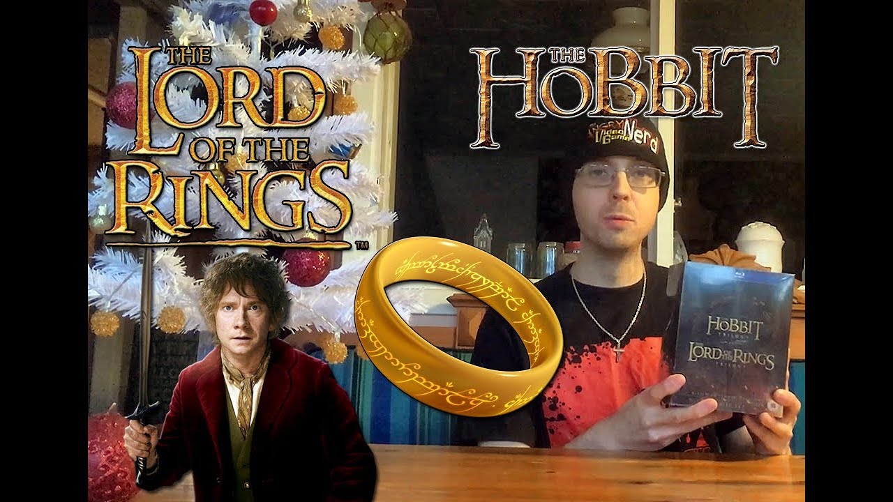 the hobbit trilogy and the lord of the rings trilogy extended edition us region