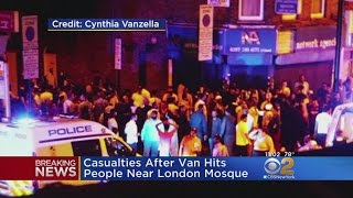 Van Slams Into Pedestrians Near London Mosque