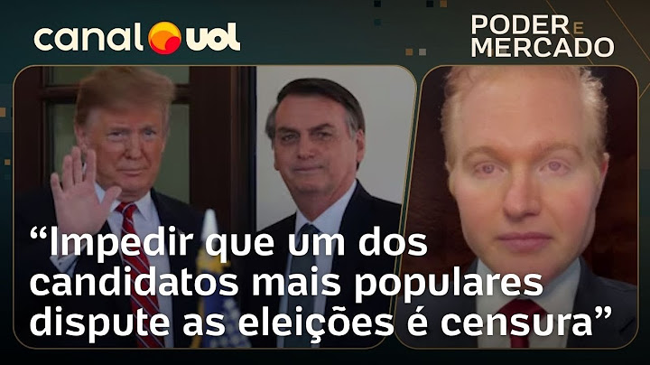 Impedir Bolsonaro de concorrer às eleições não é bem visto por Trump, afirma advogado do Trump Media