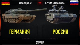 Леопард 2 vs Т-90 