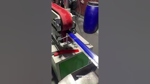 Vận hành chạy máy đùn nẹp nhựa mâm siêu thị #shorts #transfer