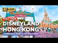 Full Tour Of DISNEYLAND HONG KONG 2025 Complete Attractions And POV Rides Top Asia Destination 