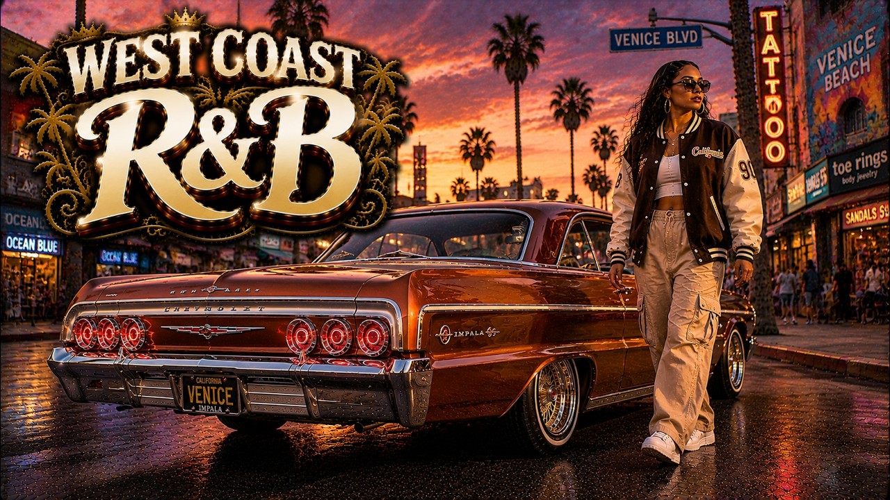 West Coast G-Funk R&B Vibes ☀️ | Riding Into Warm California