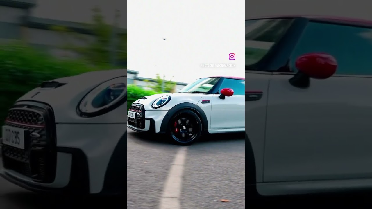 Mini F56 LCI2 JCW With Motech wheels and Eiabch springs 