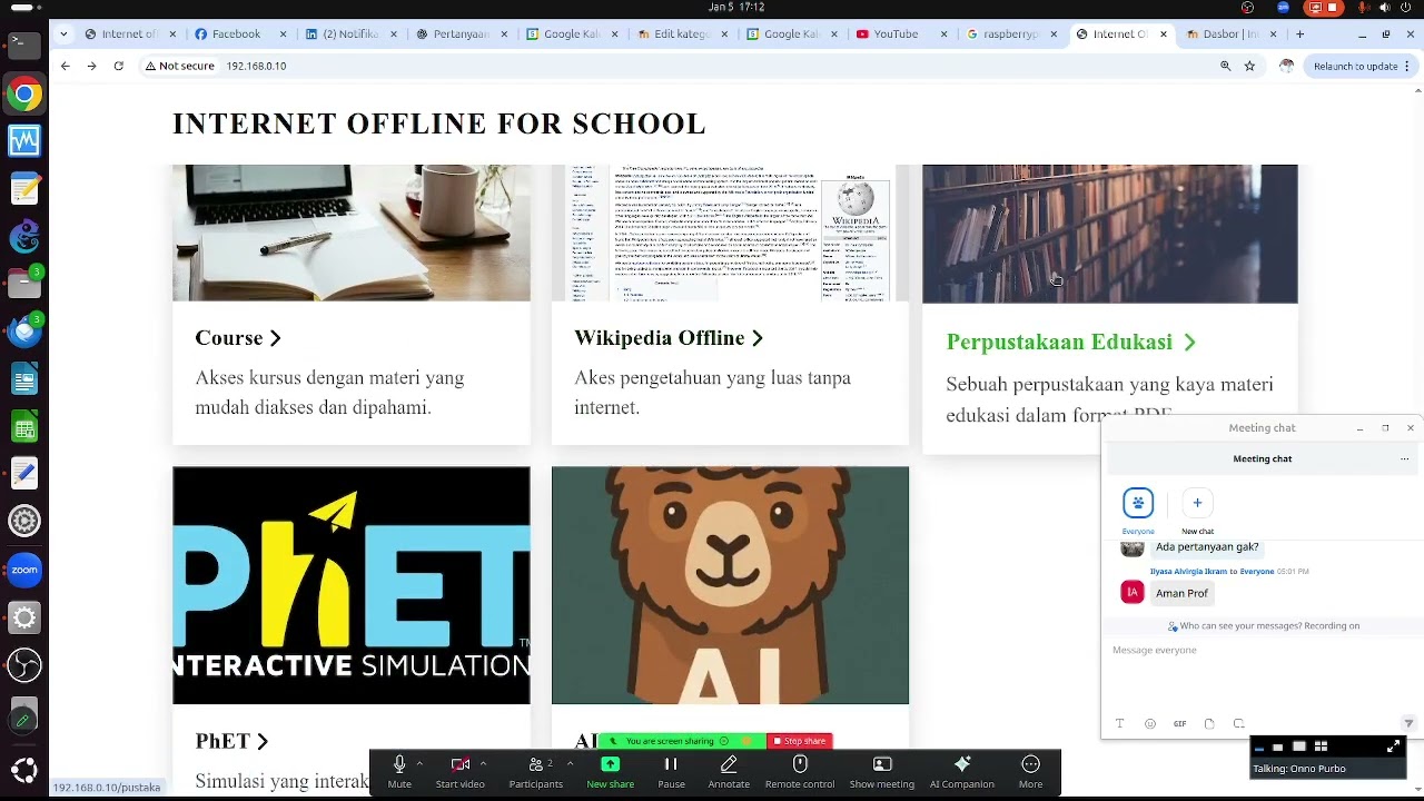 OWP 20260105 ITTS overview server Internet OFFLINE