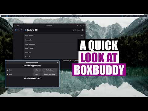 Install Programs From Any Linux Distro With BoxBuddy