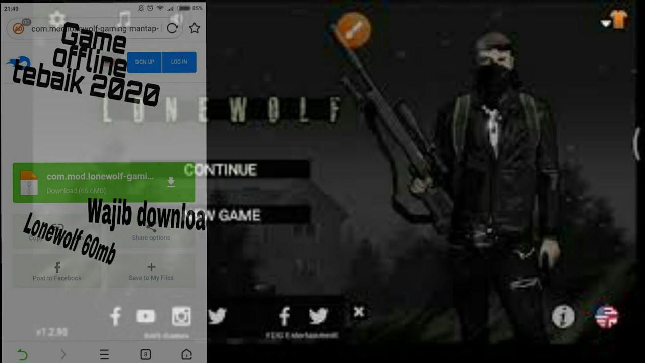 Cara mudah download lonewolf mod apk gaming mantap link mediafire