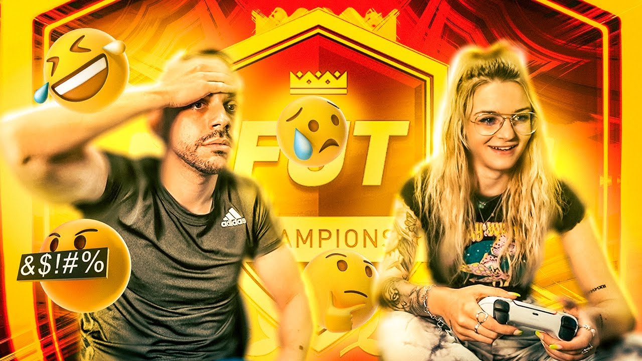 😭MI NOVIA ME JUEGA EL FUT CHAMPIONS😭 - DjMaRiiO