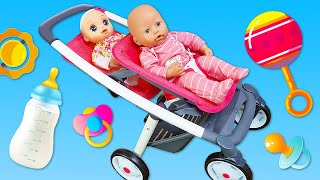 Baby Alive doll &amp; Baby Annabell doll. Baby Born dolls videos for kids &amp; morning routines.