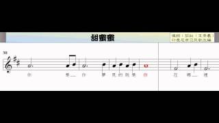 Video thumbnail of "甜蜜蜜（純音樂）"