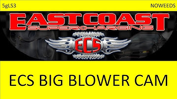 ECS Big Blower Cam & NOWEEDS Diverters on a 5th Gen Camaro
