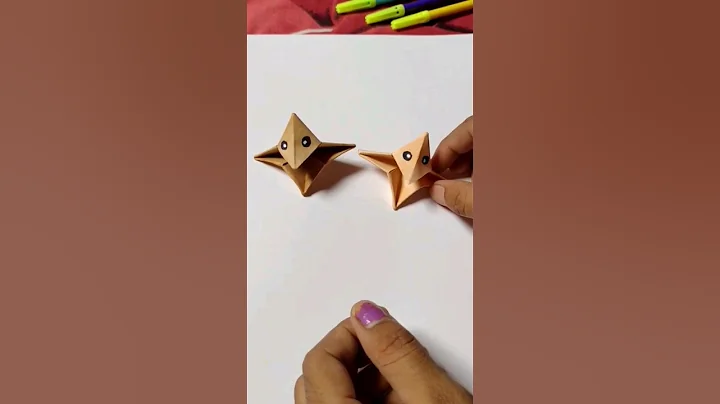 Origami Frog 🐸 Tutorial: Fun and Easy Craft for Kids |  kids toys | funny toys | divya's art