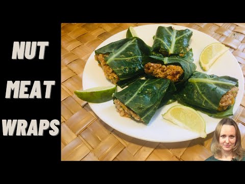 Nut Meat WRAPS | Raw Vegan, Whole-Food Plant-Based [Vegan 2021]