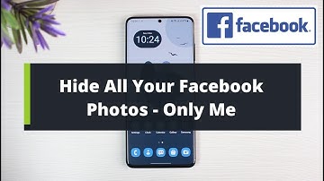 How To Hide All Facebook Photos - Only Me Setting !