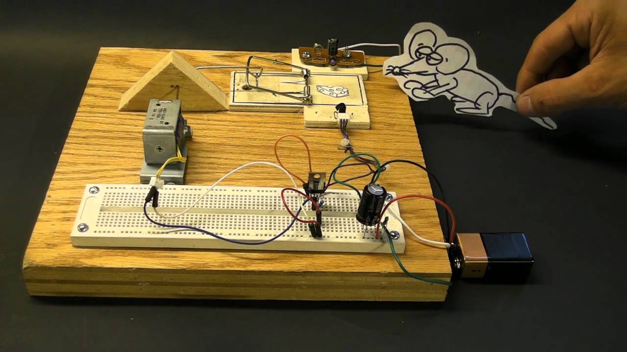 DIY Electronic Mousetrap - YouTube