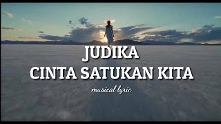 Judika _ Cinta Satukan Kita (video lirik)