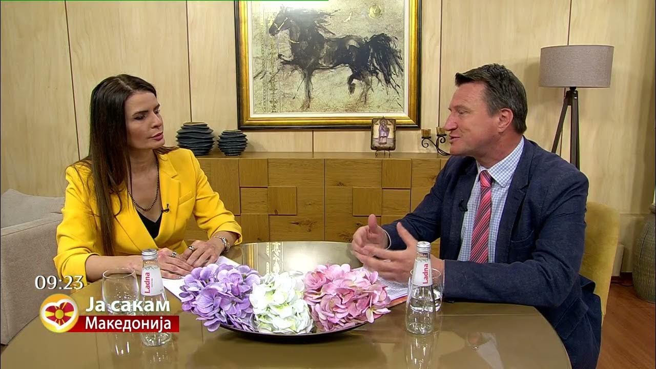 Дарко Петровски - претседател на македонската асоцијација за човечки ...