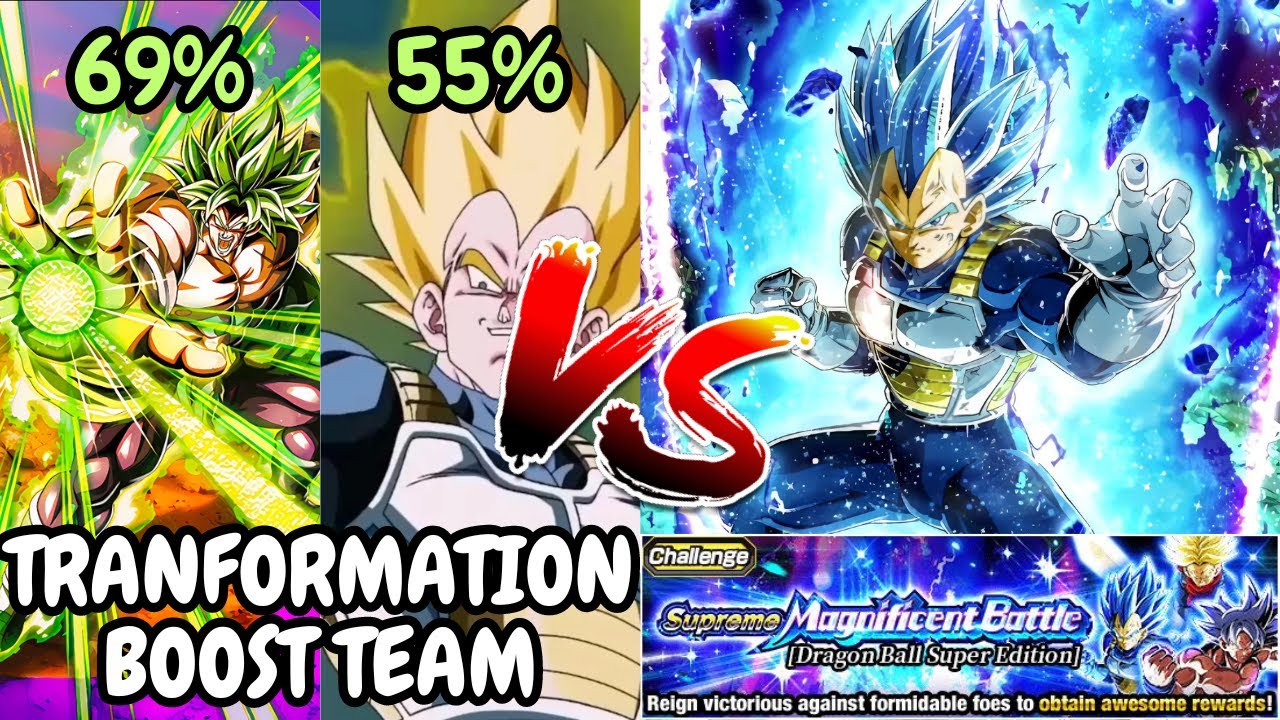 USING TRANSFORMATION BOOST TEAM VS SUPREME MAGNIFICENT FIGHT DRAGON ...