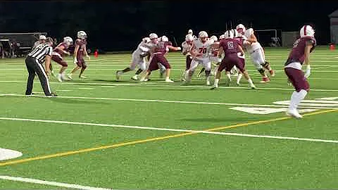 Simms run/Gilbert tackle Spalding/Broadne...  foot...