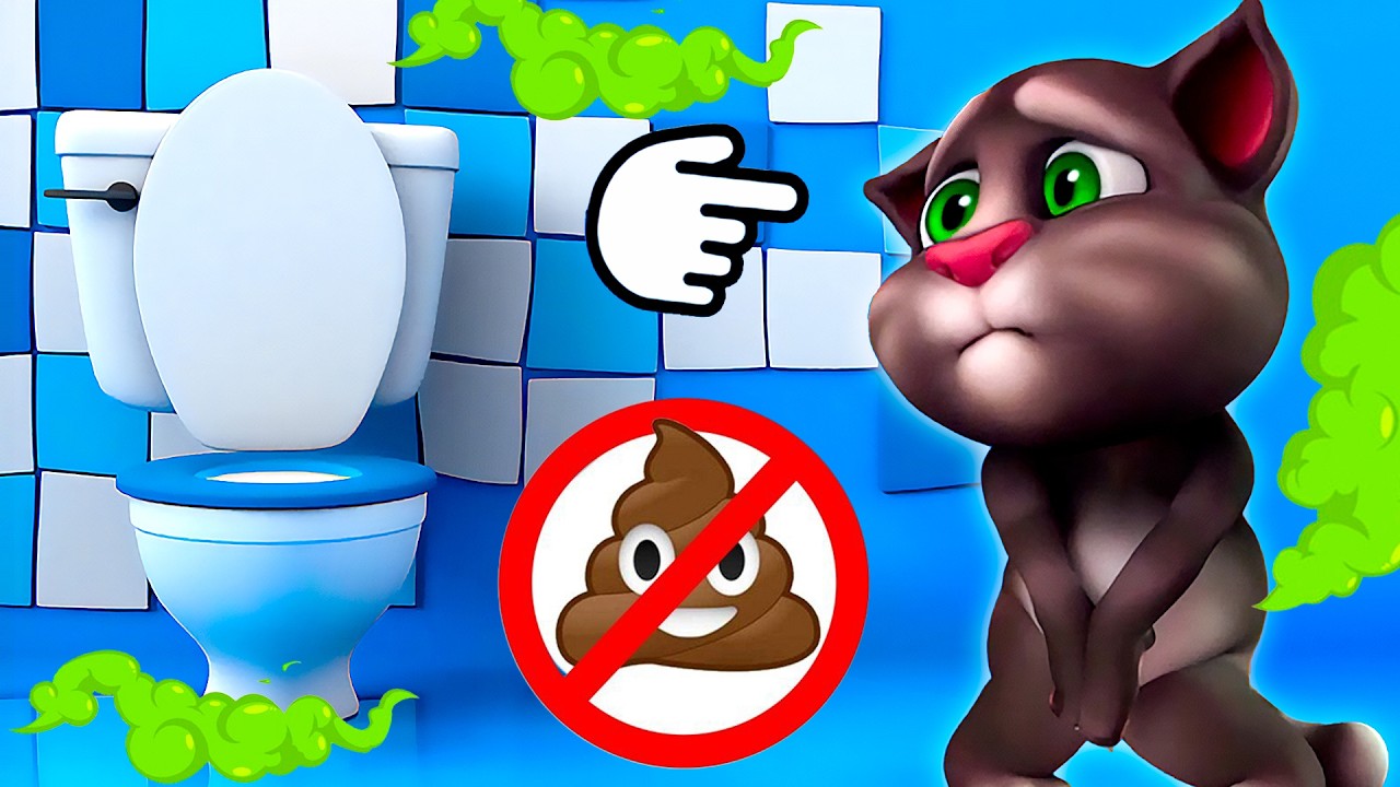 TALKING TOM LIVE 🔴 FUNNY MOMENTS AND NON-STOP FUN