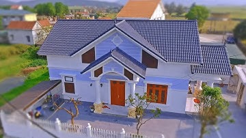 CHOÁNG NGỢP VỚI NGÔI NHÀ CẤP 4 KIẾN TRÚC TÂN CỔ ĐIỂN SANG TRỌNG VÀ ĐẲNG CẤP TỚI TỪNG CHI TIẾT