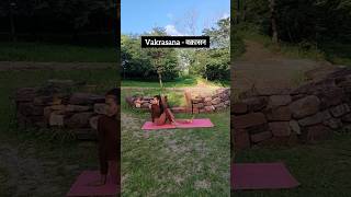 &quot;Vakrasana | Spinal Twist Yoga Pose for Digestion &amp; Back Pain Relief 🧘‍♀️ | Vakrasana Benefits&quot;