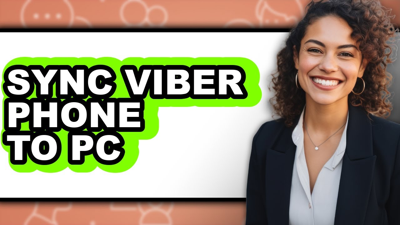 How to Sync Viber Phone to Pc - Step by Step