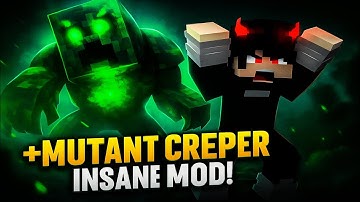 MUTANT Creatures Mod for MCPE 1.21+ 💥 | Spawn OP Boss Mobs in Minecraft PE!