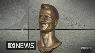 That infamous odd-looking statue of Christiano Ronaldo has been replaced