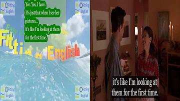 Lesson077 Study English through film FOOLS RUSH IN on 3chnl Fitting English