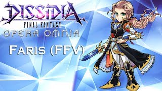 Dissidia Final Fantasy: Opera Omnia - Faris Banner