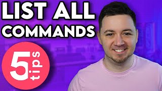 ️ 5-Ways to Show Your Stream Commands?!